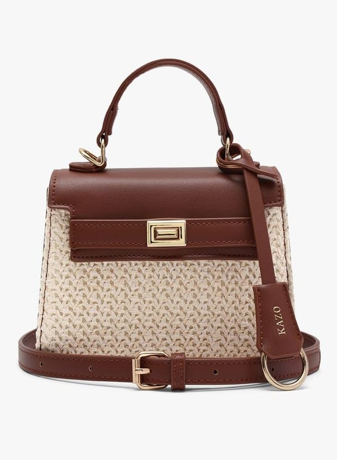 Kazo Eva Raffia Sling - Image 1